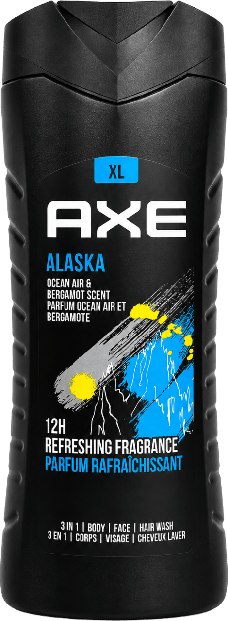 Foto van AXE Douchegel alaska op witte achtergrond