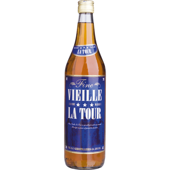Foto van La Tour Fine Vieille op witte achtergrond