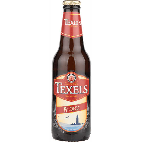 Foto van Texels Blond op witte achtergrond