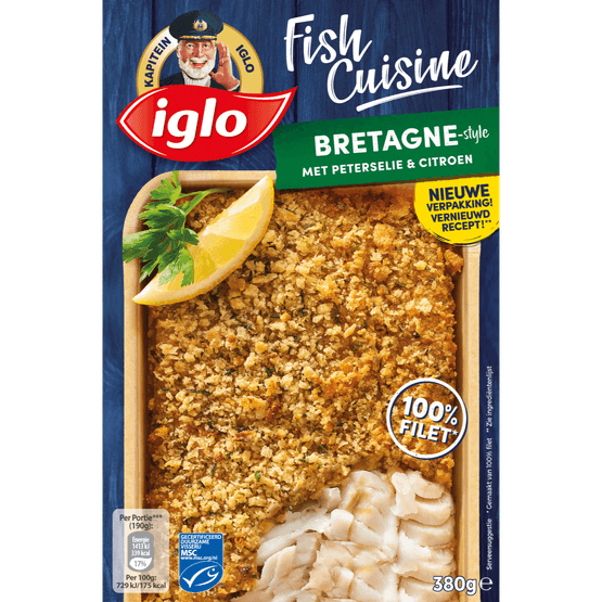Foto van Iglo Fishcuisine bretagne op witte achtergrond