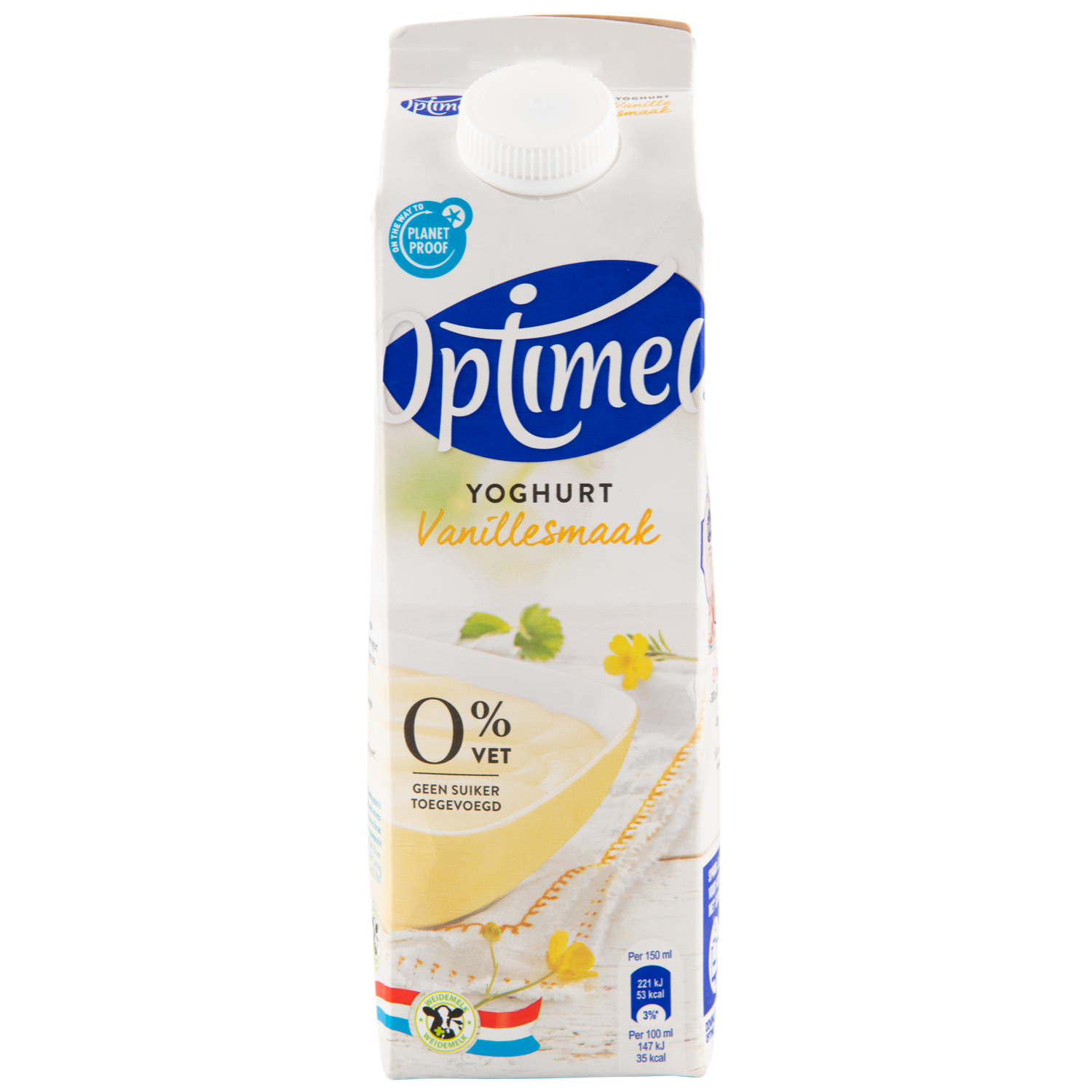 Optimel Yoghurt vanille 0% vet