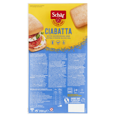 Schär Ciabatta glutenvrij - 200 g