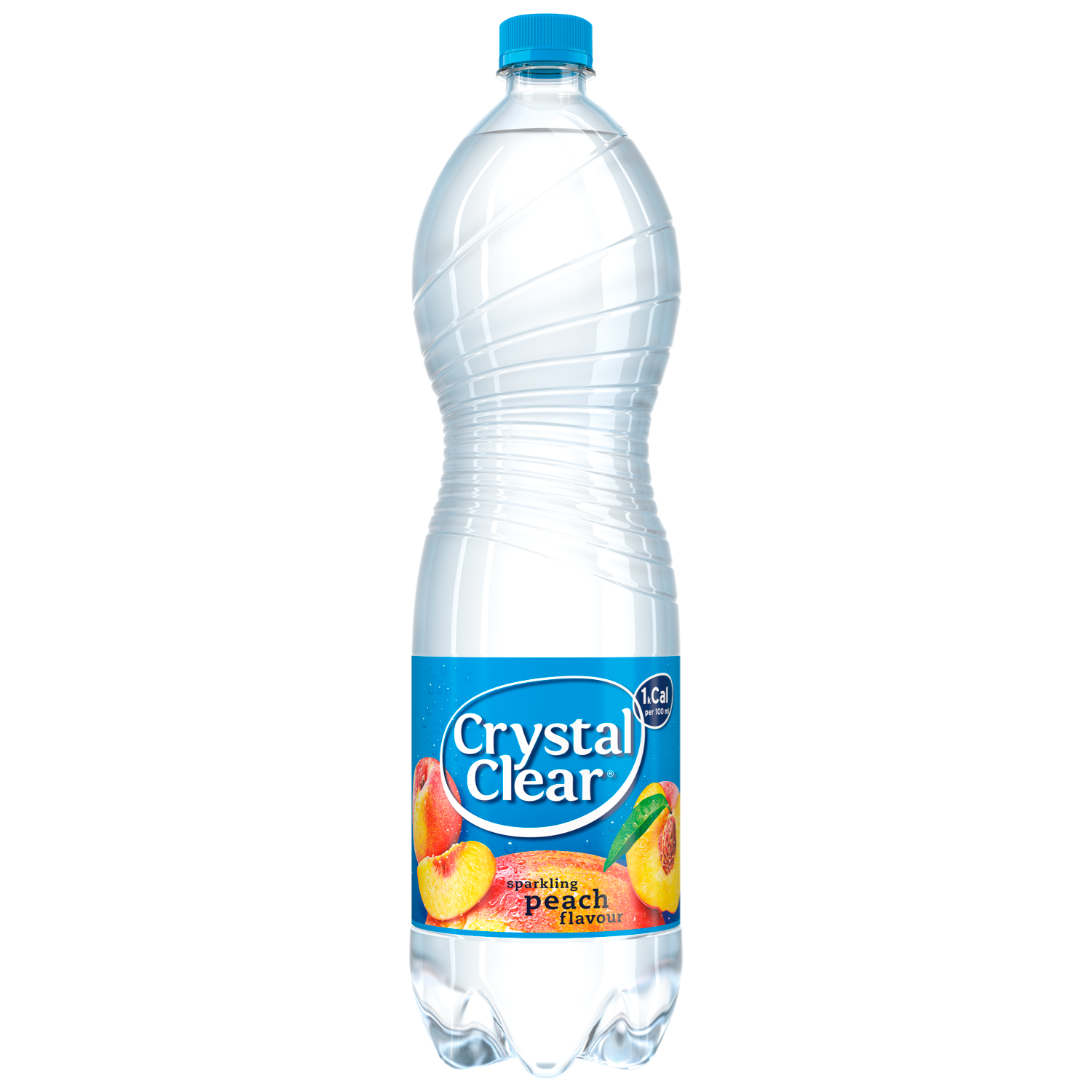 Crystal Clear Sparkling peach