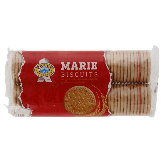 Foto van Pally Marie biscuit 2 stuks op witte achtergrond