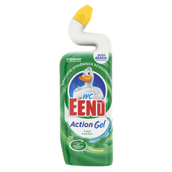 Foto van WC-EEND Toiletreiniger extra parfum pine fresh op witte achtergrond