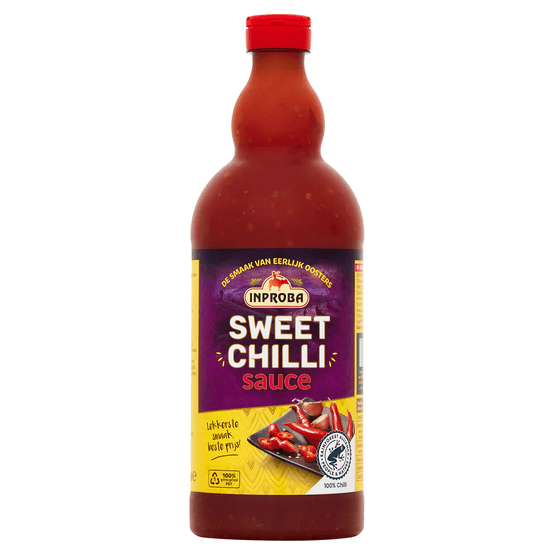 Foto van Inproba Chilisaus op witte achtergrond