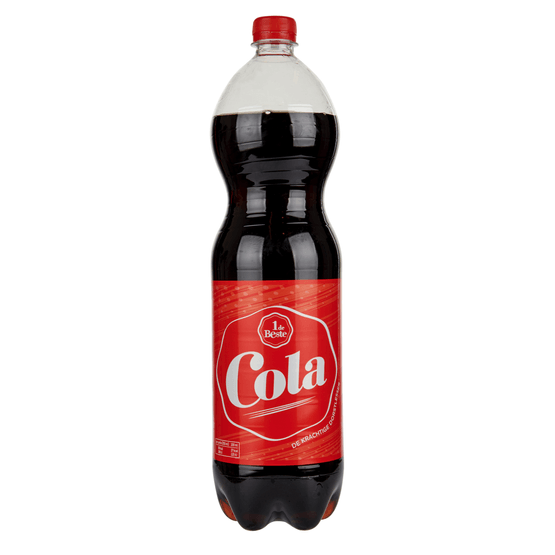 Foto van 1 de Beste Cola op witte achtergrond