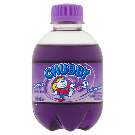 Foto van Chubby Grape op witte achtergrond