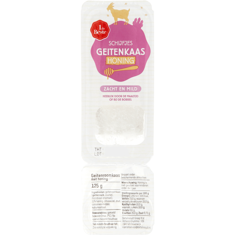 1 De Beste Schijfjes geitenkaas honing