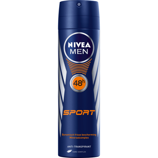 Foto van Nivea Deospray men sport op witte achtergrond