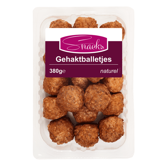 Foto van Snacks Borrelballen op witte achtergrond