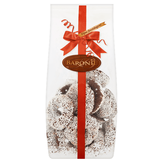 Foto van Baronie Musketkransjes wit op witte achtergrond