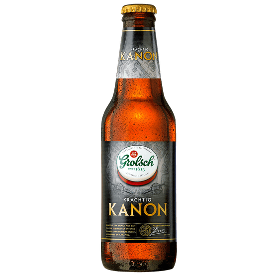 Foto van Grolsch Kanon op witte achtergrond