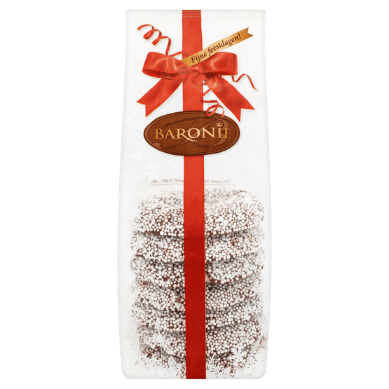 Foto van Baronie Kerst gevulde musketkransjes wit 7 st. op witte achtergrond