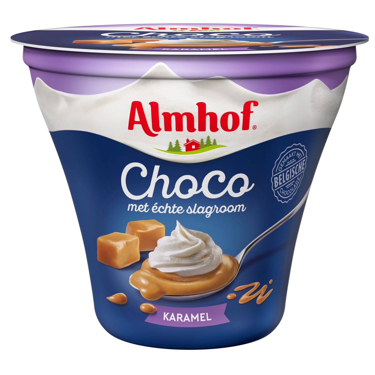 Almhof Choco met slagroom karamel