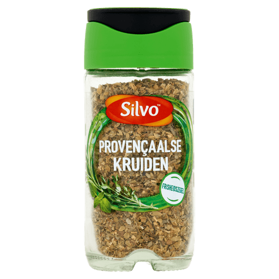 Foto van Silvo Provencaalse kruiden op witte achtergrond