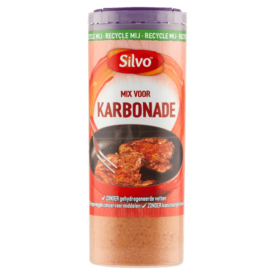 Foto van Silvo Karbonade kruiden op witte achtergrond