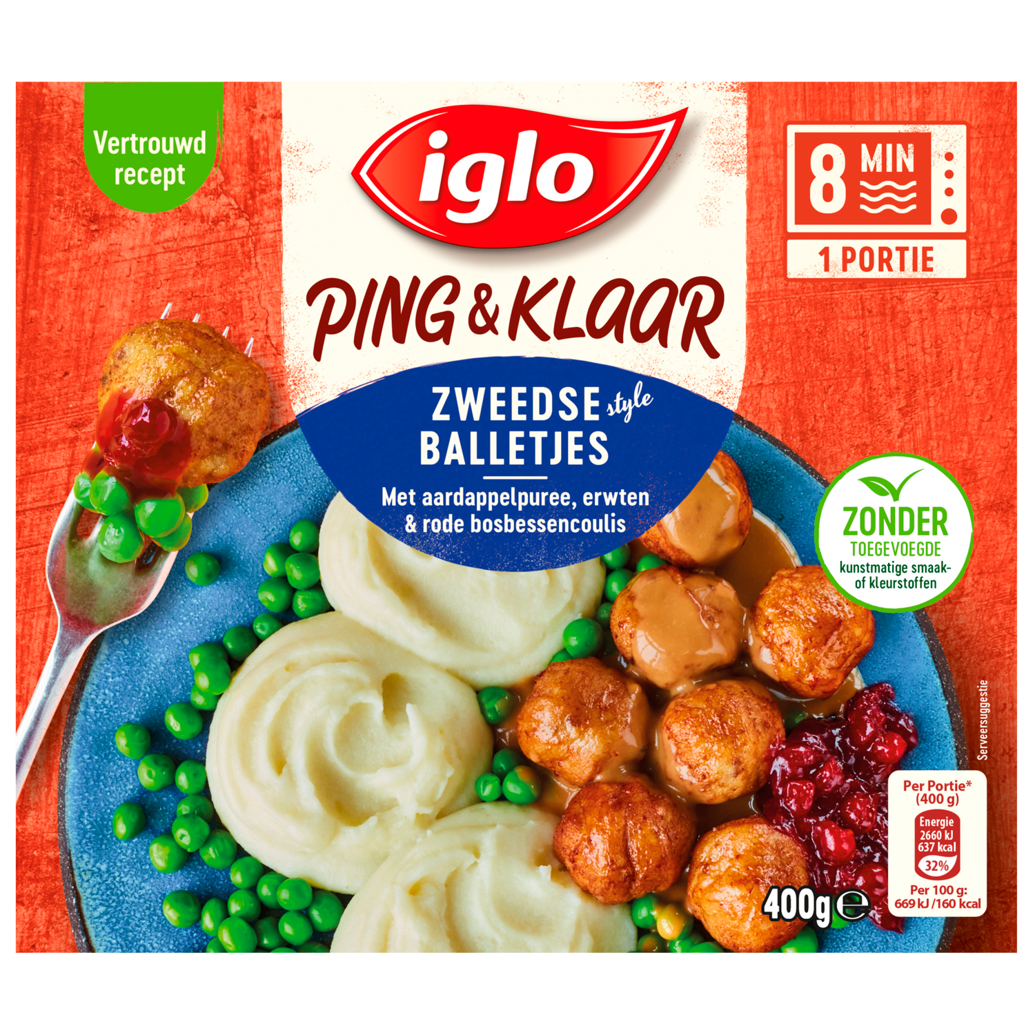 Iglo Zweedse balletjes ping & klaar
