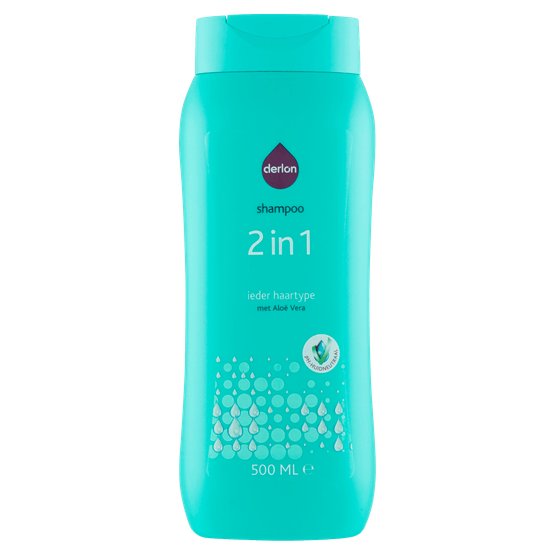 Foto van Derlon Shampoo 2 in 1 op witte achtergrond