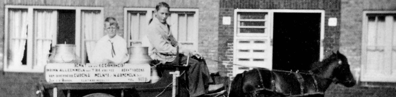 Gestart op de melkkar