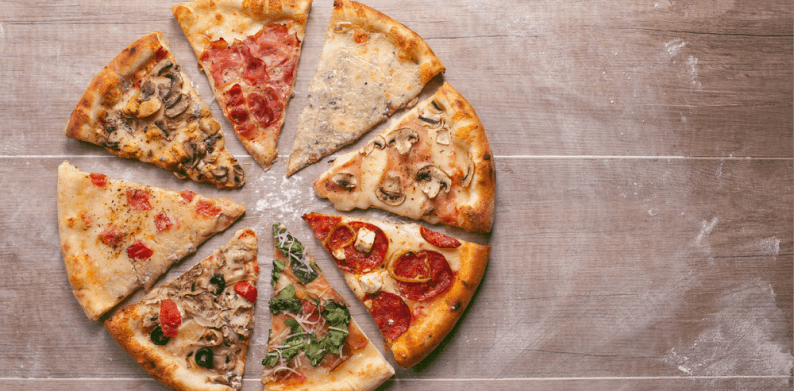 Wat voor pizza afbeelding