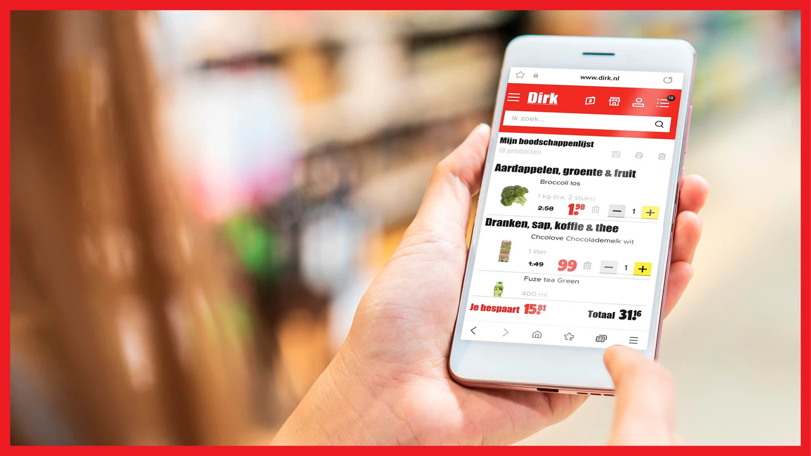 boodschappenlijst banner