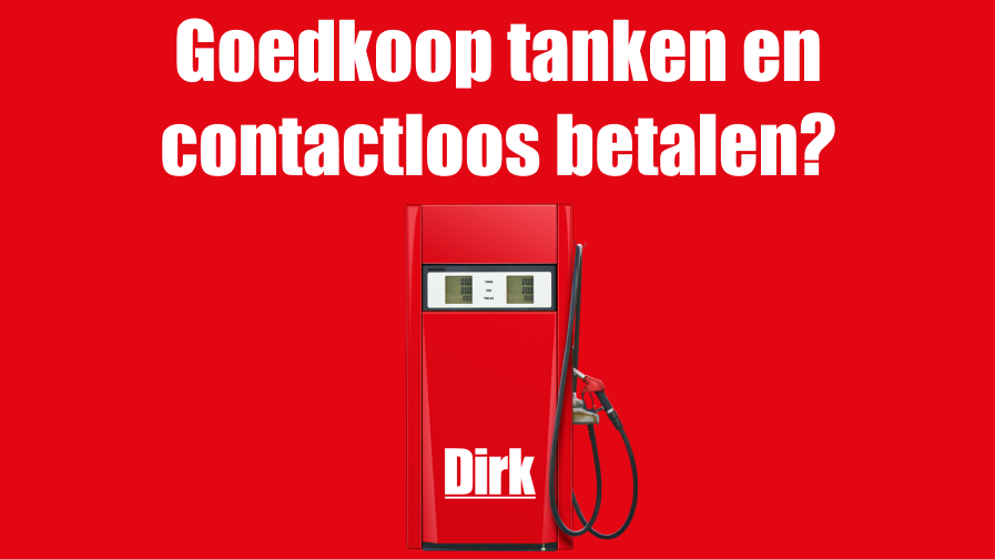 Goedkoop tanken banner