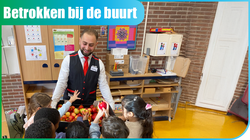 Betrokken gemeenschap banner