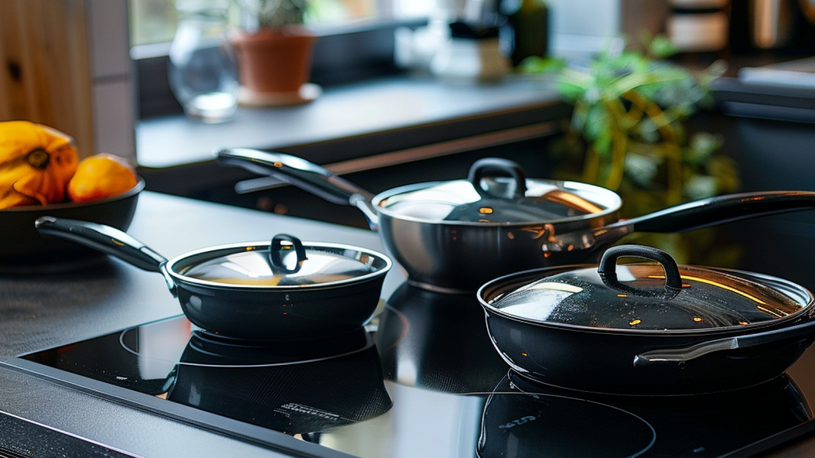 Koken met de deksel erop