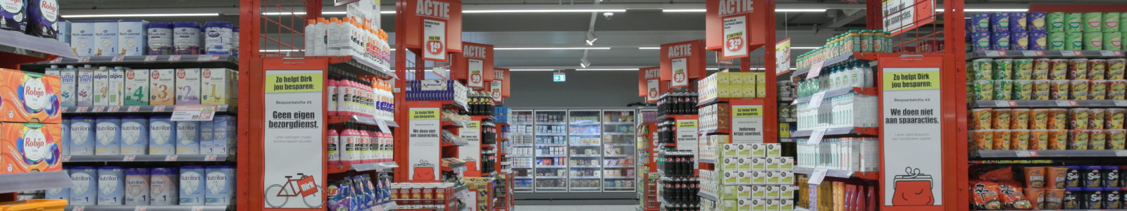 Foto banner actieschappen