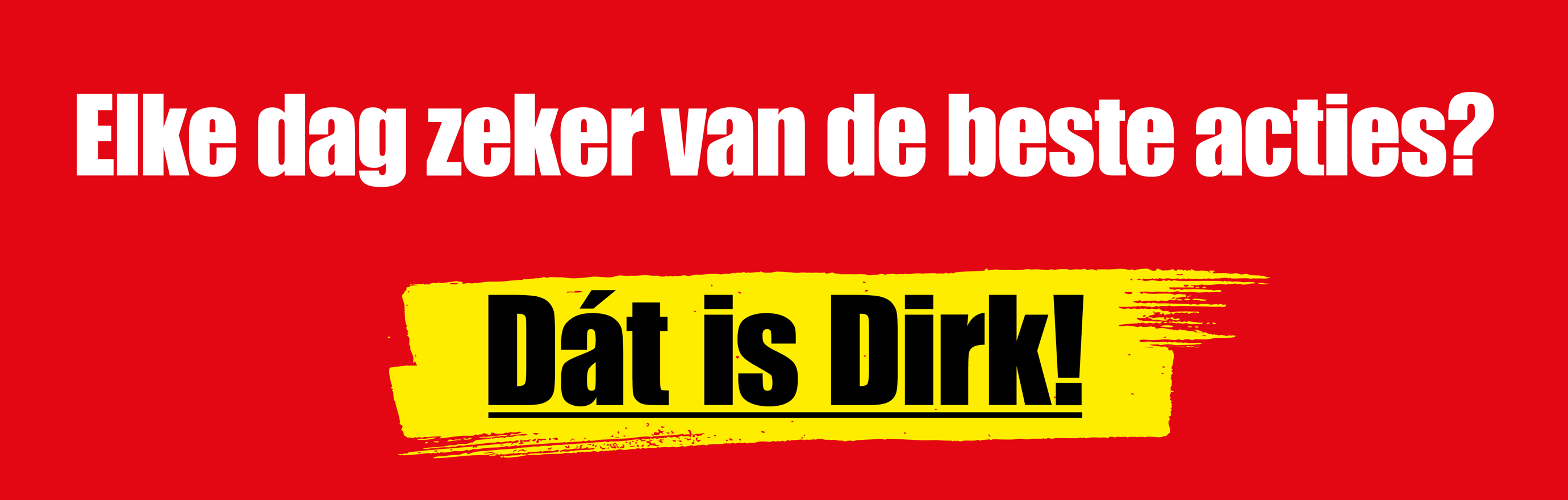 Dirk banner