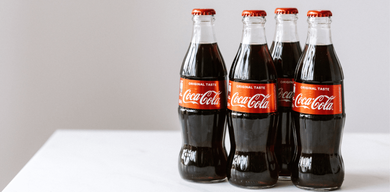 Coca cola flesje afbeelding