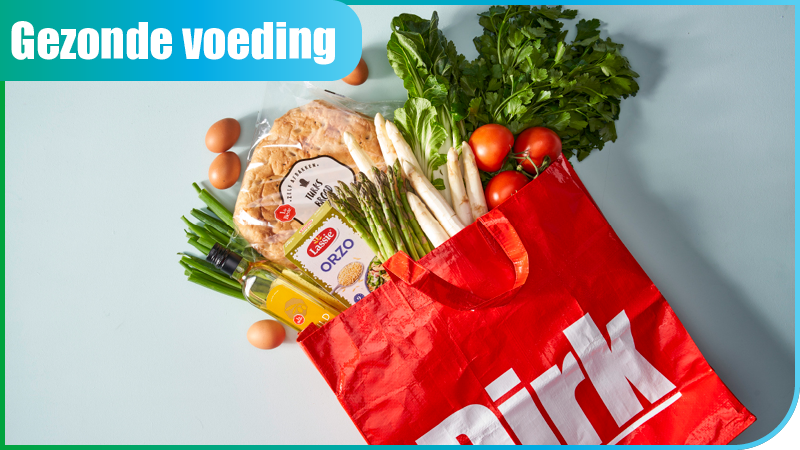 Gezonde voeding banner