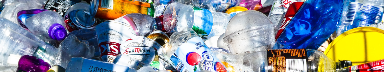 Minder plastic banner