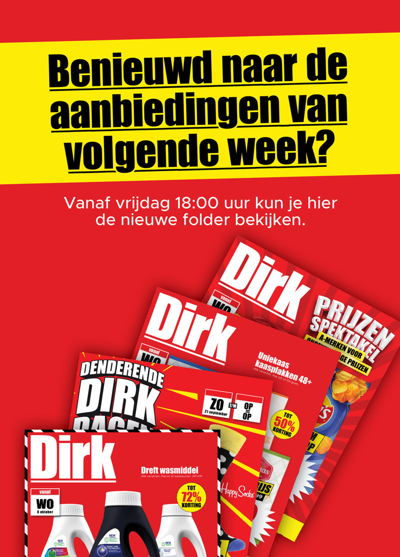 Bekijk de folder van volgende week