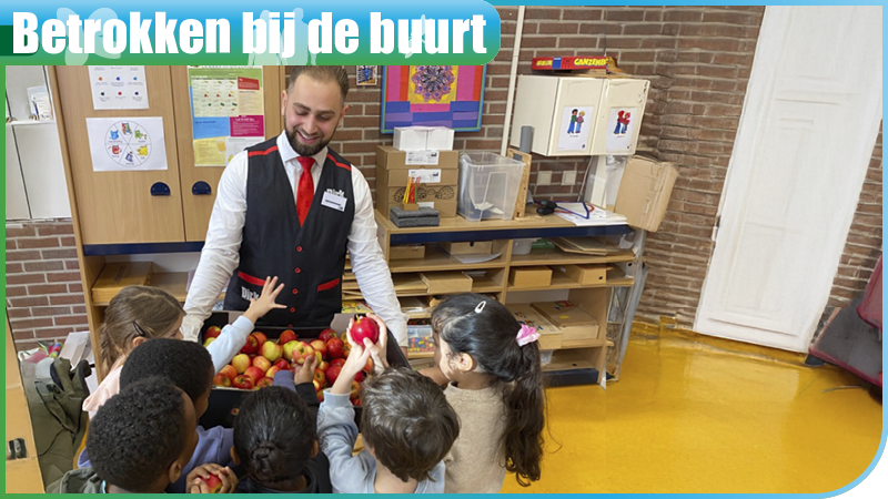 Betrokken gemeenschap banner