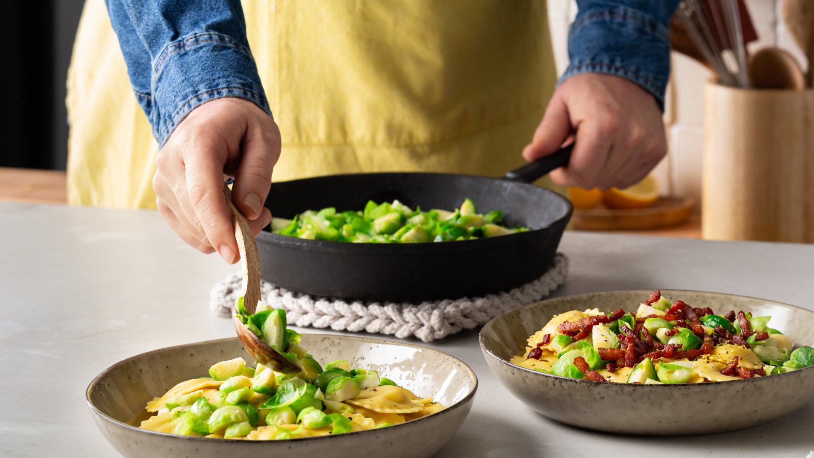 Kook allleen met de producten die je in huis hebt