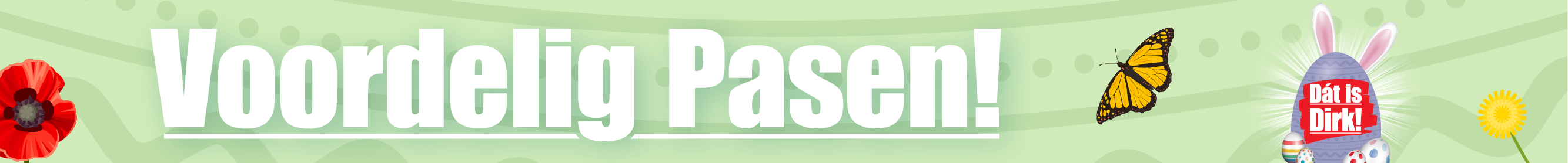 Pasen banner