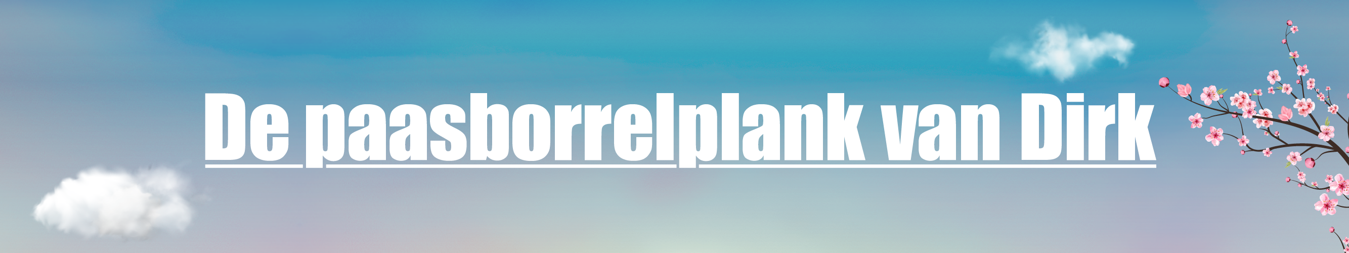Pasen banner