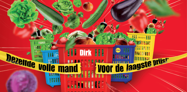 Groente en fruit Mandje