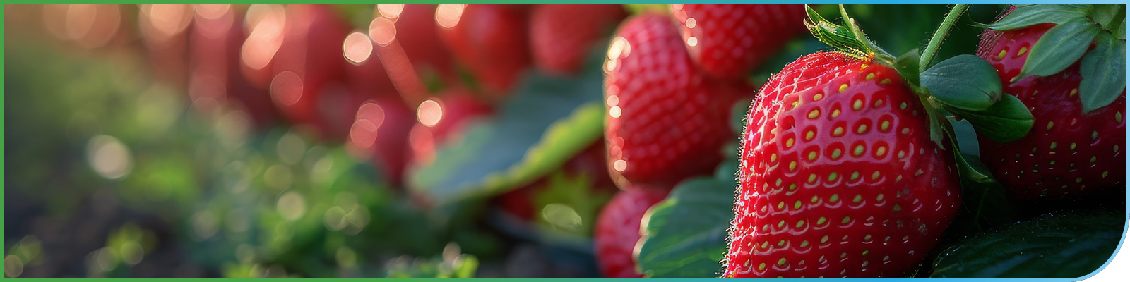 aardbei banner