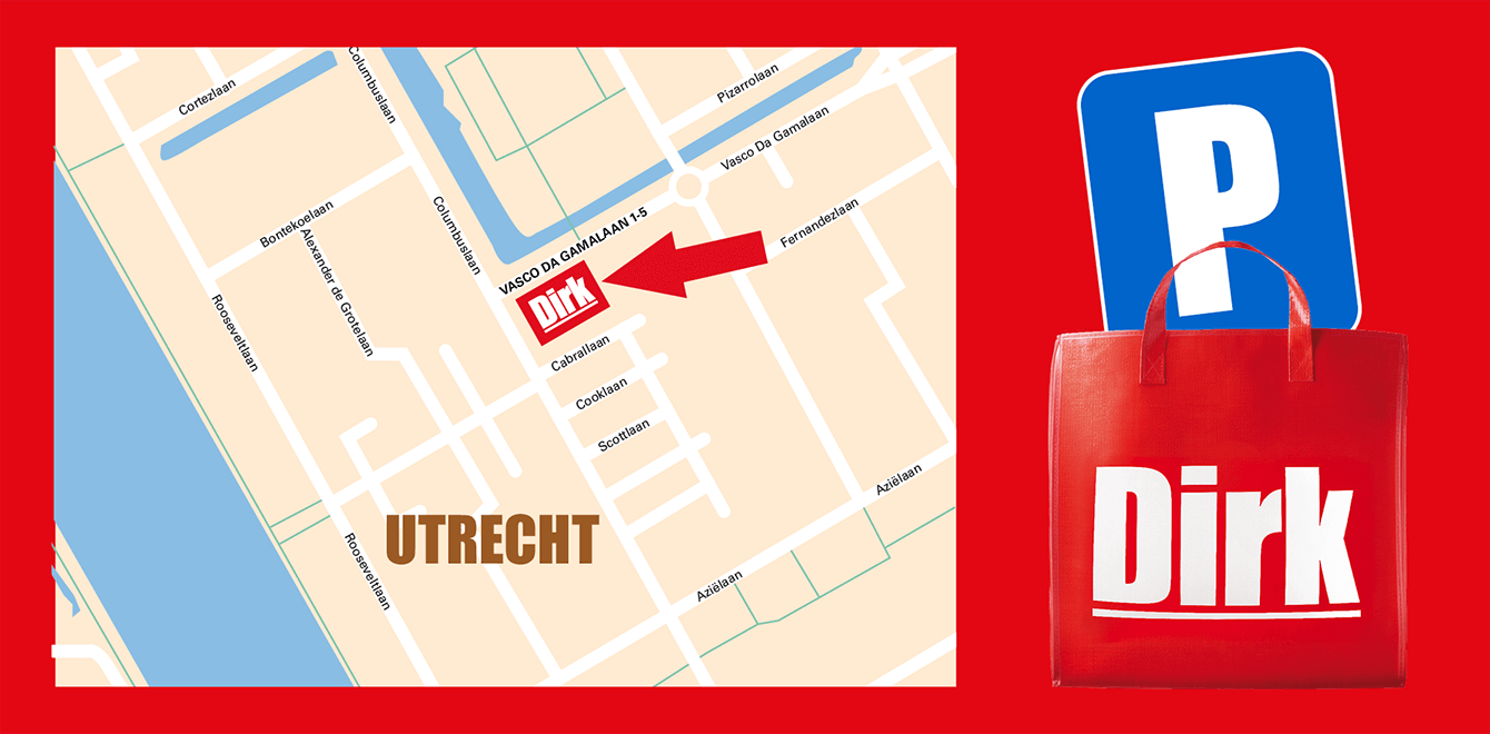 Parkeren bij Dirk banner