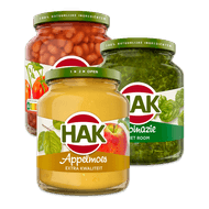 Foto van Hak groente of appelmoes