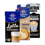 Foto van Friesche Vlag Latte of Barista of Natrue Barista