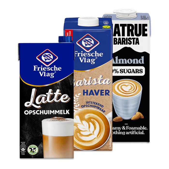 Friesche Vlag Latte of Barista of Natrue Barista