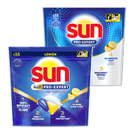 Sun vaatwas Pro-expert Zak 16 of 18 stuks. OP=OP