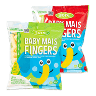 Foto van Sore baby mais fingers