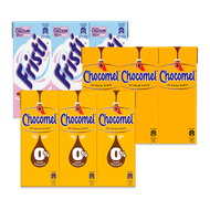 Foto van Chocomel, Fristi of Optimel