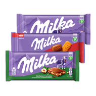 Milka chocoladereep Foto van Milka chocoladereep
