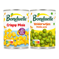 Bonduelle mais of doperwten Foto van Bonduelle mais of doperwten